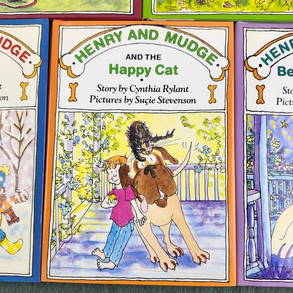 Cynthia Rylant Henry and Mudge Kindergarten 1st Grade Story Reader 7 Book Lot - Picture 7 of 9